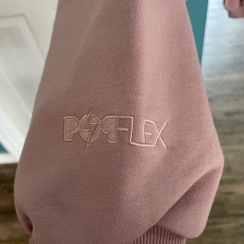 Popflex Zip Cloud Hoodie - Blush - Picture 4 of 9